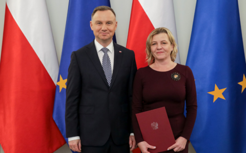 Pani Ewa Frąckiewicz z tytułem profesora