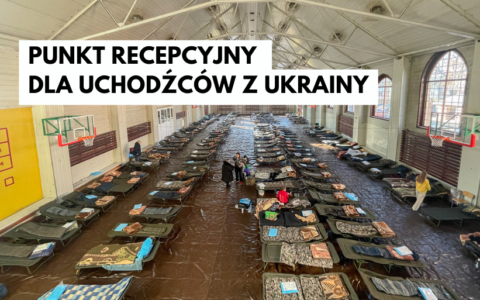 Hala sportowa US oddana dla uchodźców z Ukrainy już działa