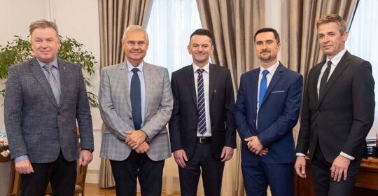 Spotkanie dotyczące współpracy Uczelni z Zachodniopomorskim Związkiem Piłki Nożnej