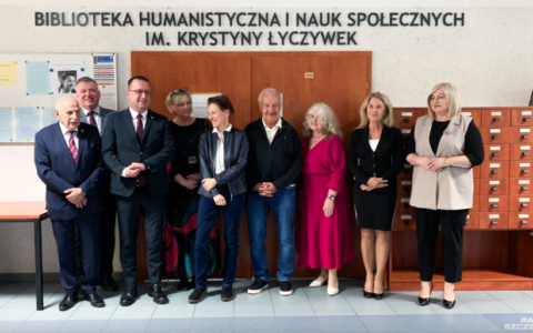 Nadanie imienia Bibliotece Wydziału Humanistycznego i Wydziału Nauk Społecznych US