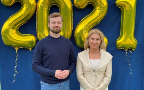 Polonez szczecińskich maturzystów