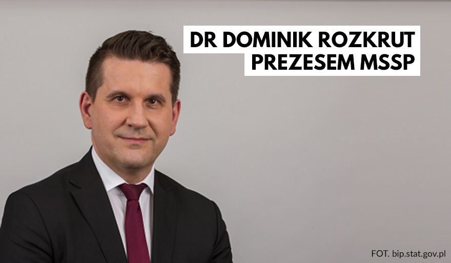 Dr Dominik Rozkrut powołany na stanowisko Prezesa Międzynarodowego Stowarzyszenia Statystyki Publicznej