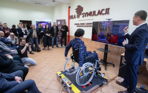 Inauguracja sali symulatorów VR Wydziału Prawa i Administracji Uniwersytetu Szczecińskiego
