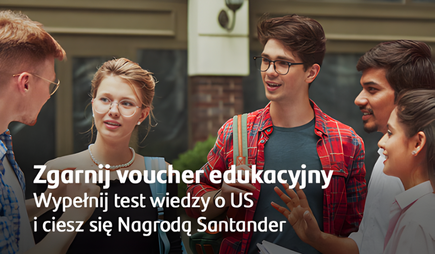 Vouchery edukacyjne dla studentów i pracowników US – rusza program Nagroda Santander