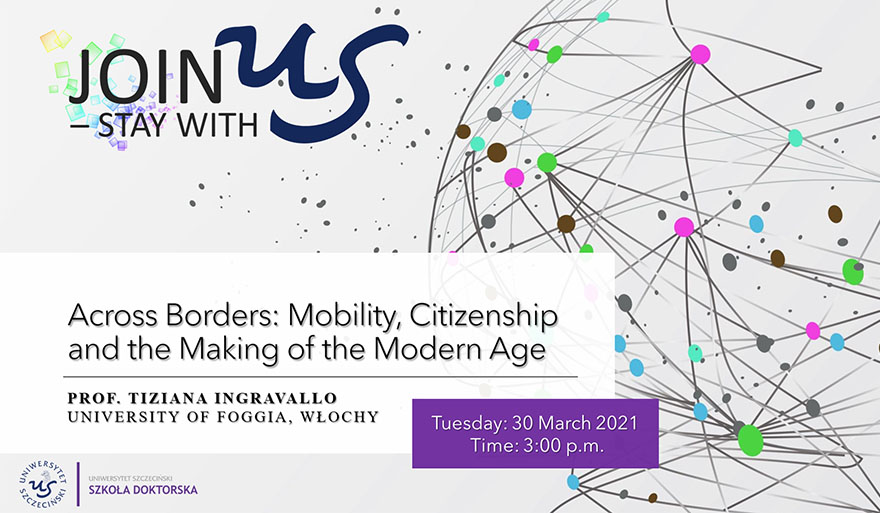 Szkoła Doktorska US zaprasza na wykłady otwarte pod hasłem „Join US – Stay with US”