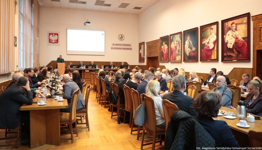 Październikowe posiedzenie Senatu Uniwersytetu Szczecińskiego