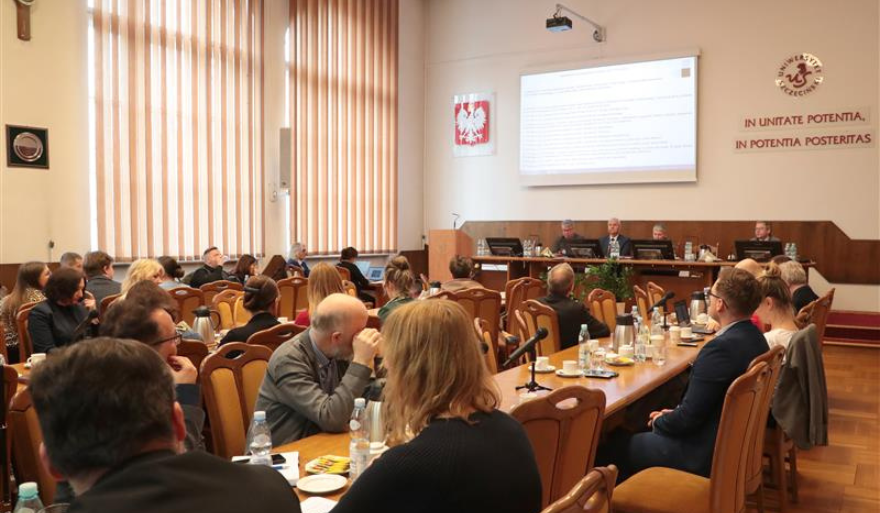 Marcowe posiedzenie Senatu Uniwersytetu Szczecińskiego