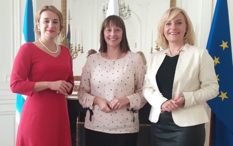 Przedstawicielki US z wizytą w Ambasadzie RP w Buenos Aires