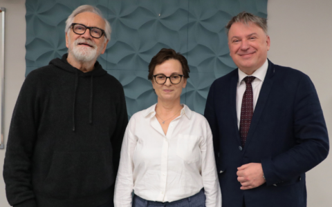 Spotkanie Andrzeja Seweryna w Uniwersytecie Szczecińskim