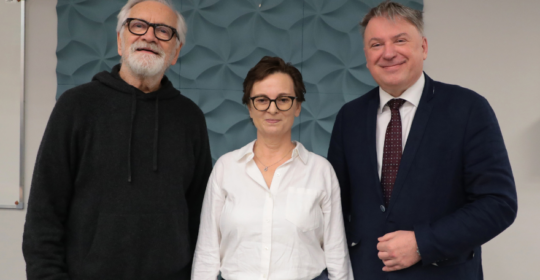 Spotkanie Andrzeja Seweryna w Uniwersytecie Szczecińskim