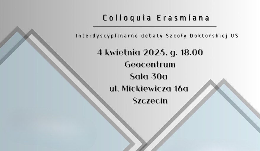 Interdyscyplinarne debaty Szkoły Doktorskiej Uniwersytetu Szczecińskiego