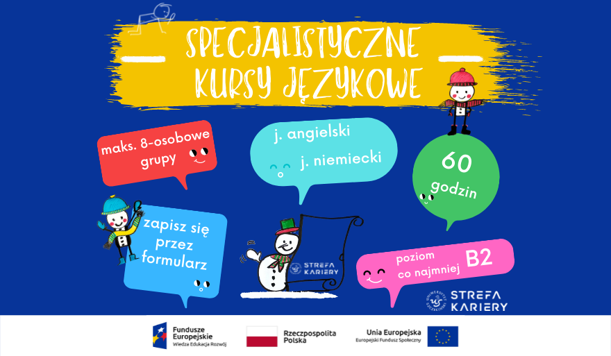 Specjalistyczne kursy językowe dla studentów US