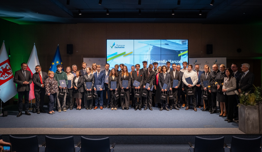 Studenci US ze stypendiami Marszałka Województwa Zachodniopomorskiego