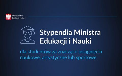 Nasz student otrzymał stypendium Ministra Edukacji i Nauki