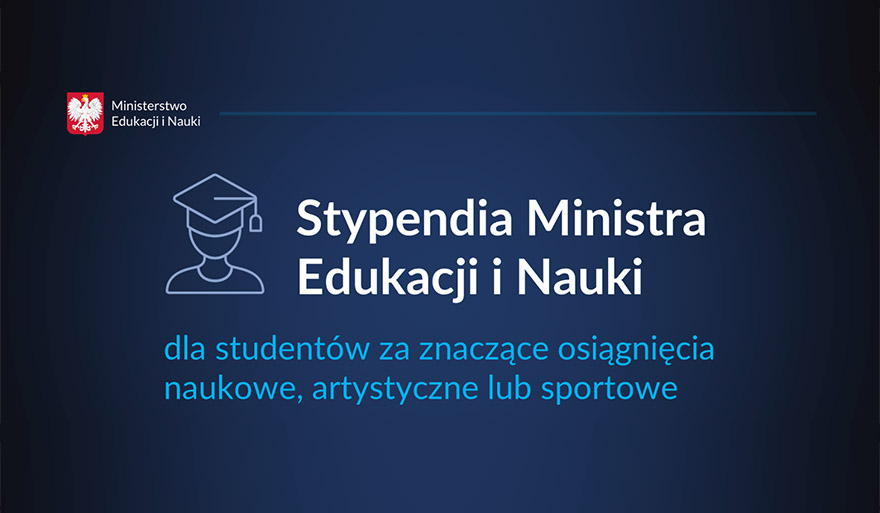 Nasz student otrzymał stypendium Ministra Edukacji i Nauki