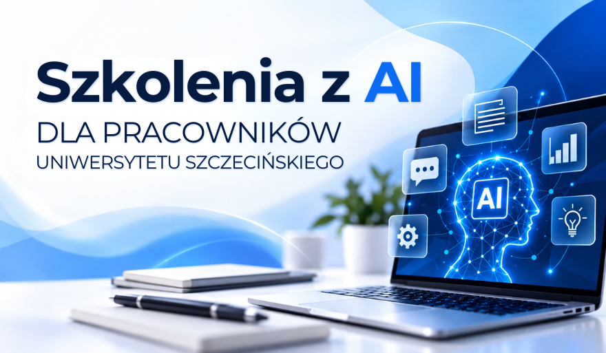 Zaproszenie na szkolenia z wykorzystania narzędzi sztucznej inteligencji