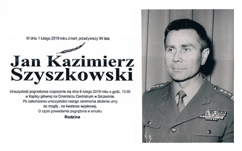 Zmarł prof. Jan Kazimierz Szyszkowski