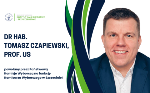 Powołanie dra hab. Tomasza Czapiewskiego, prof. US