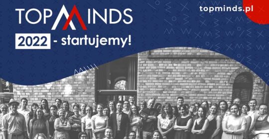 Program mentoringowy TopMinds 2022 – zapraszamy do udziału!