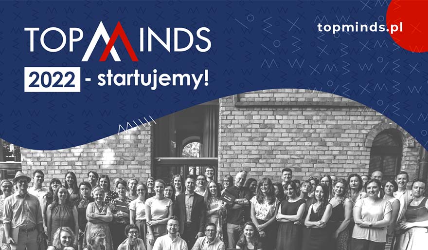 Program mentoringowy TopMinds 2022 – zapraszamy do udziału!