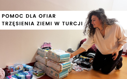 Pomoc dla ofiar trzęsienia ziemi w Turcji