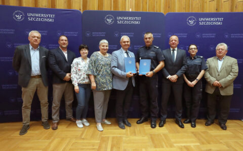 Współpraca Uniwersytetu Szczecińskiego z Komendą Wojewódzką Policji w Szczecinie