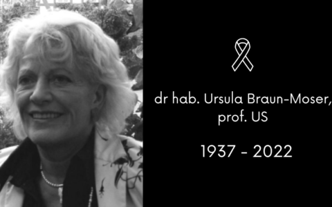 Odeszła dr hab. Ursula Braun-Moser, prof. US