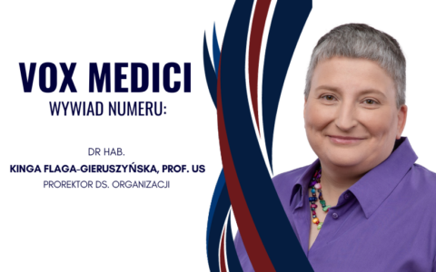 Rozmowa z prof. Flagą-Gieruszyńską w Vox Medici