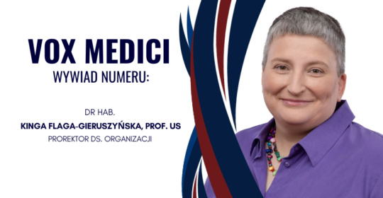 Rozmowa z prof. Flagą-Gieruszyńską w Vox Medici