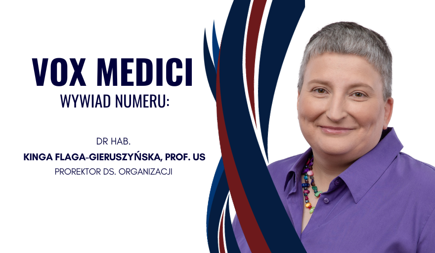 Rozmowa z prof. Flagą-Gieruszyńską w Vox Medici