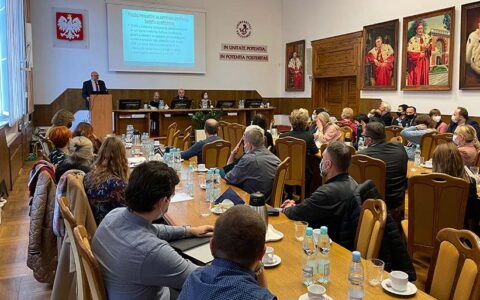 Wizyta prof. dr. hab. Grzegorza Węgrzyna, Przewodniczącego Rady Doskonałości Naukowej