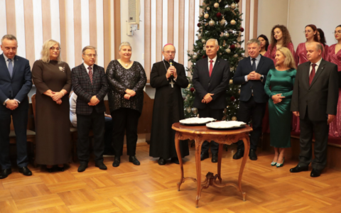 Świąteczne spotkanie pracowników Uniwersytetu Szczecińskiego