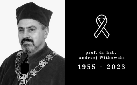 Odszedł prof. dr hab. Andrzej Witkowski