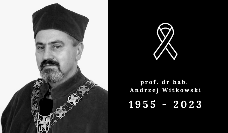 Odszedł prof. dr hab. Andrzej Witkowski