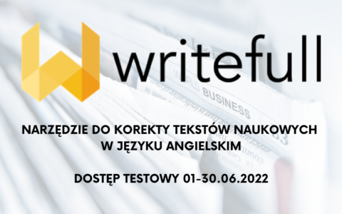 Dostęp testowy do narzędzia Writefull