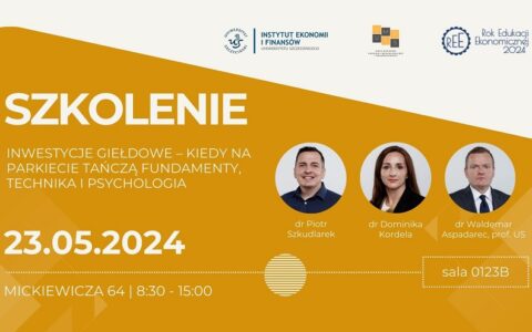 Zaproszenie do udziału w szkoleniu