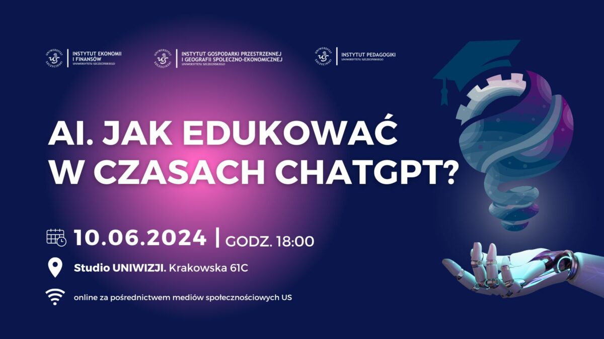 Debata „AI. Jak edukować w czasach chatGPT?”