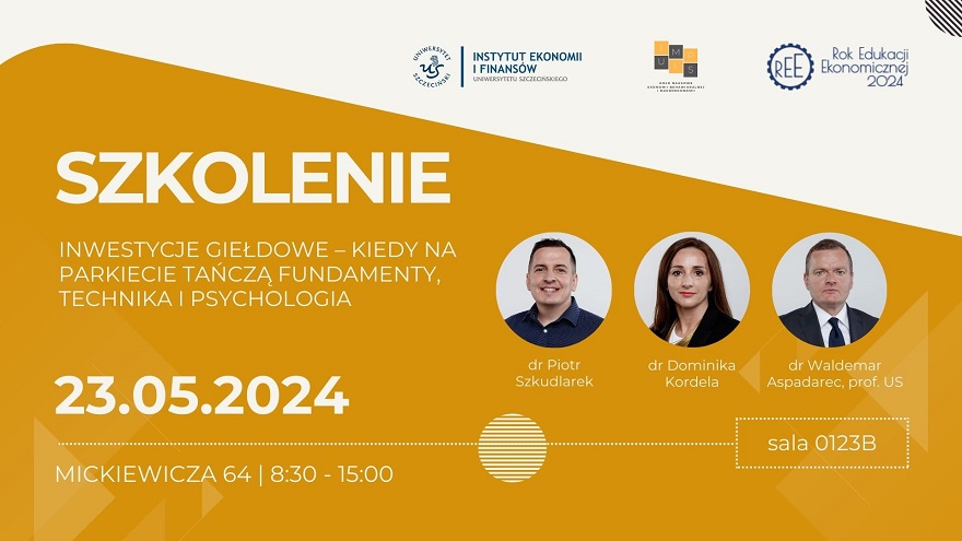 Zaproszenie do udziału w szkoleniu