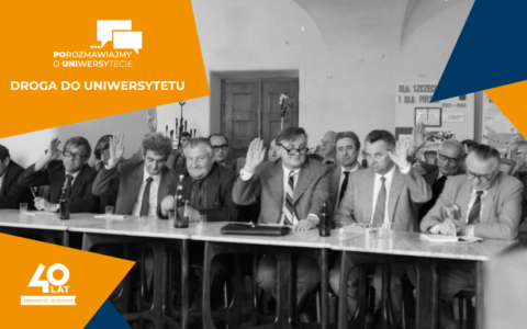 Zapraszamy do obejrzenia pierwszego odcinka z nowej serii „Porozmawiajmy o Uniwersytecie”