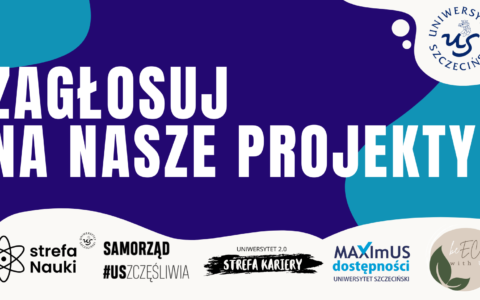 Głosujemy na projekty Uniwersytetu Szczecińskiego