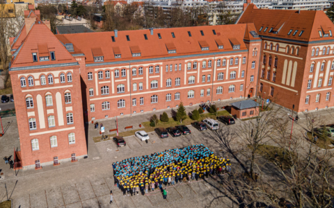 „Żywa flaga dla Ukrainy”